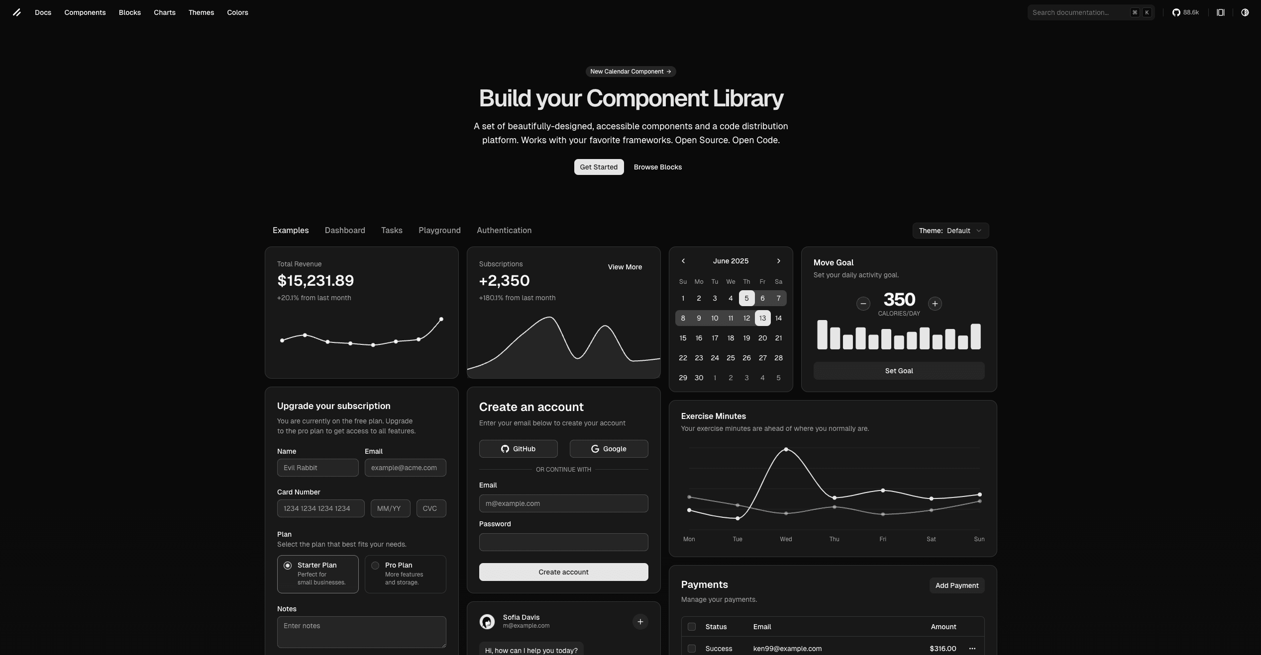 SaaS Dashboard Preview